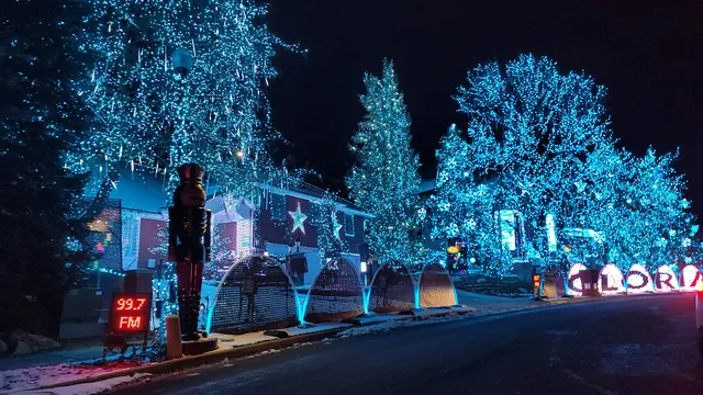 Richardson & Smart Christmas Display