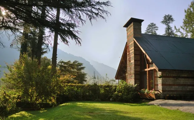 Retreat Cottages, Log Huts Area