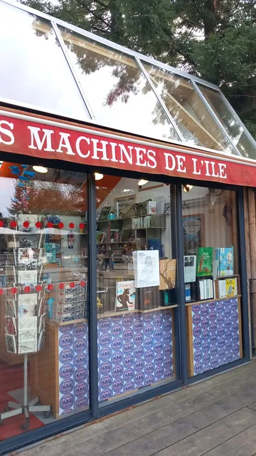 Boutique - Librairie des Machines de l'île