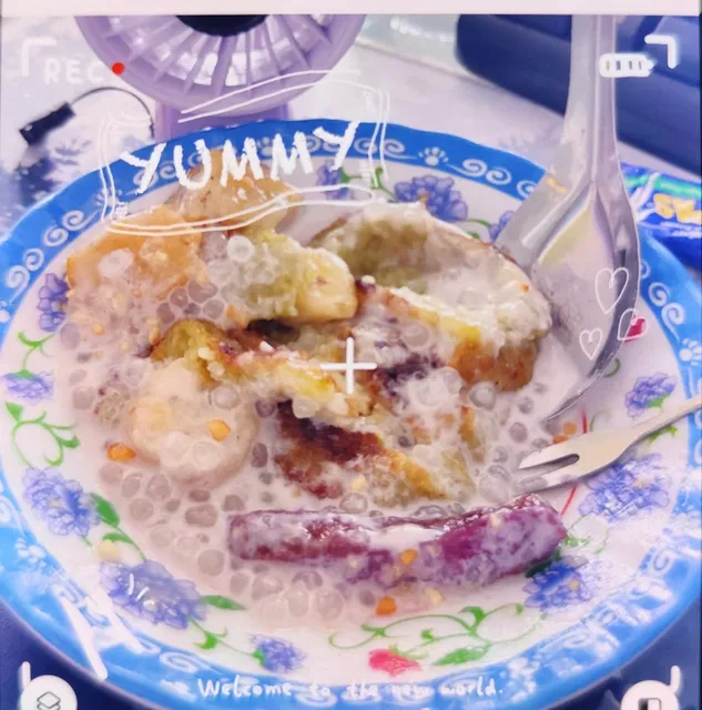 Chuối nếp nướng Cô Lâm