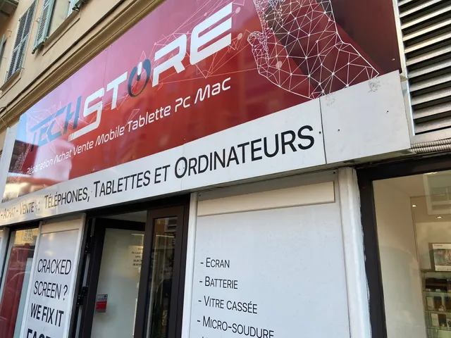 Tech Store - Réparation Téléphone Nice, Réparation iPhone Tablette PC Mac