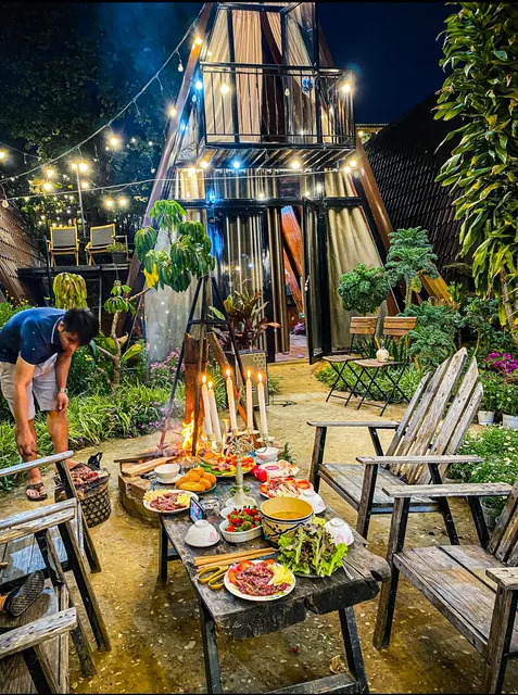 Nhà tam giác homestay