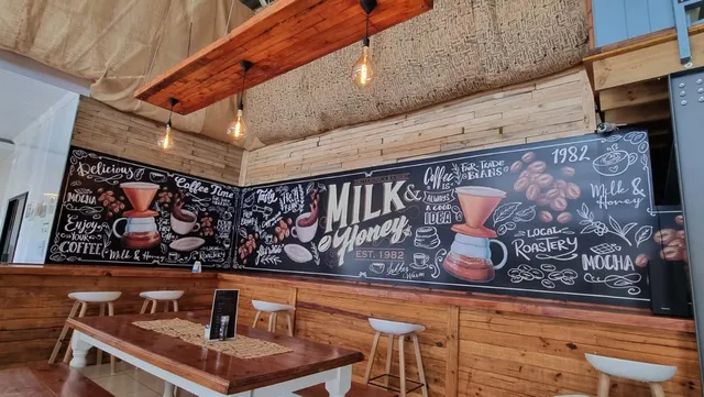 Milk & Honey Coffee Co. And Upstairs entertainment Lounge George.