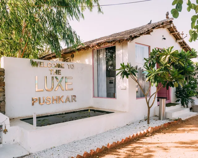 The Luxe Pushkar | Luxurious Farmstay with Private Pool Villas
