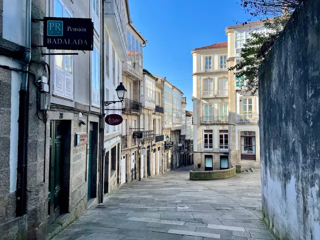 centro histórico Santiago de compostela