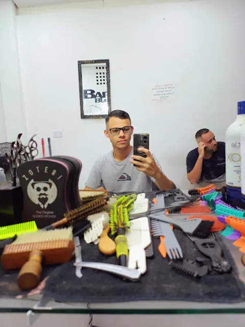 Barbearia Black White