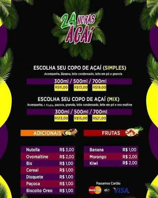 24 Horas Açaí