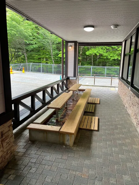 平湯バスターミナル足湯