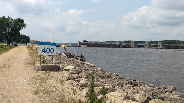 Lock and Dam 13 Landing