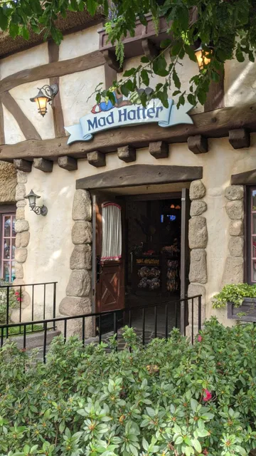 The Mad Hatter in Fantasyland