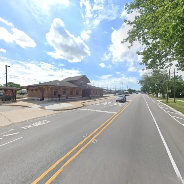 Hegewisch Metra/South Shore Metropolitan Rail