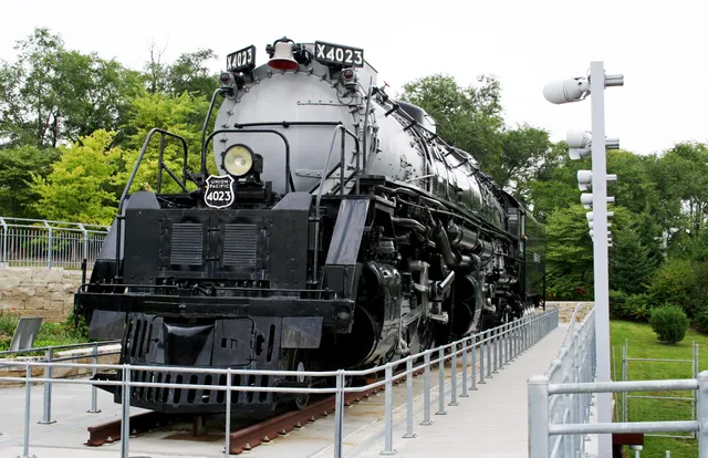 Kenefick Park - Union Pacific Locomotives