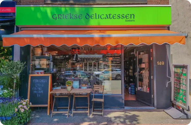 Griekse delicatessen Siadaris