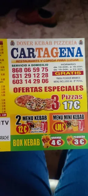 kebab Cartagena