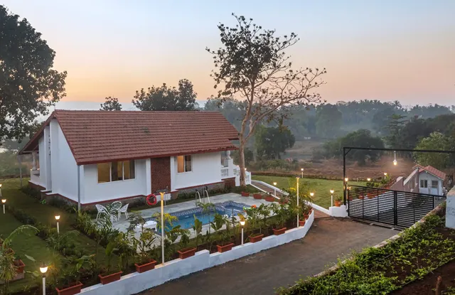 Saffronstays Mariposa by the River - 3&2 BDR Pool Villa in Karjat