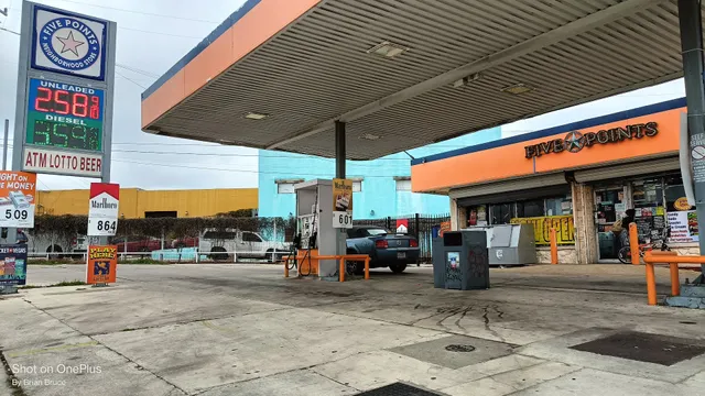 Five Point Gas Station
