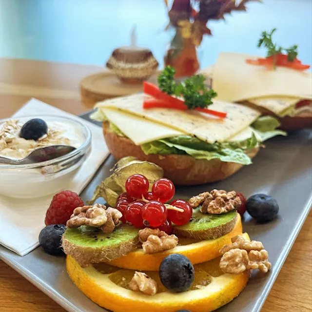 Das kleine Café am Markt