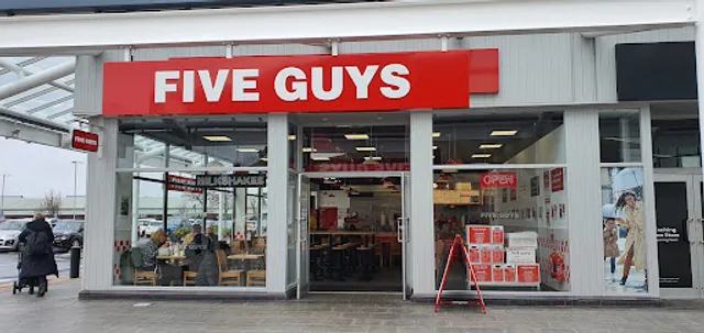 Five Guys Burgers and Fries Bridgend Designer Outlet