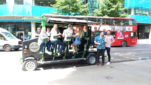 London beer bike