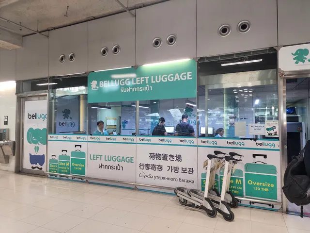 Bellugg Left Luggage Suvarnabhumi airport Floor 2