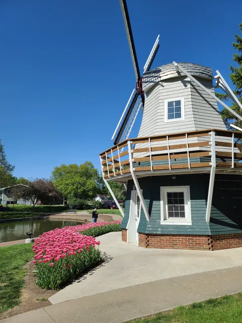 Pella's Sunken Gardens Windmill