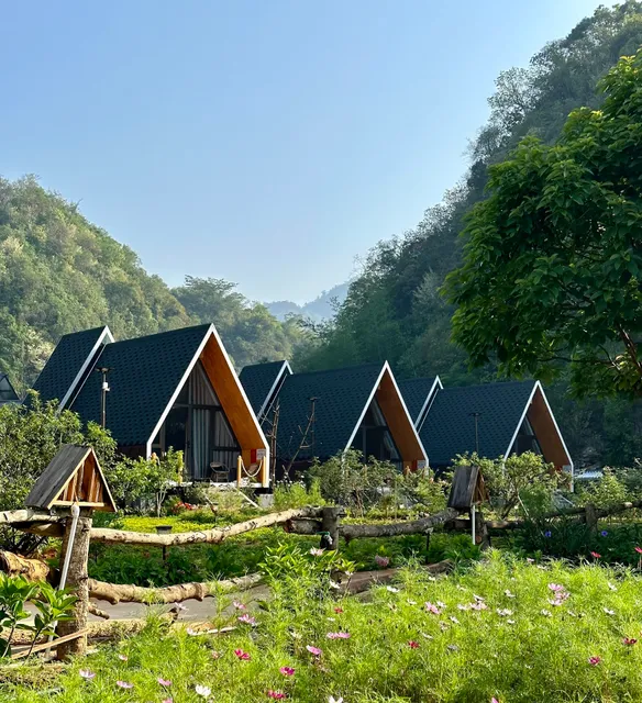 Vườn An nhiên Mộc Châu