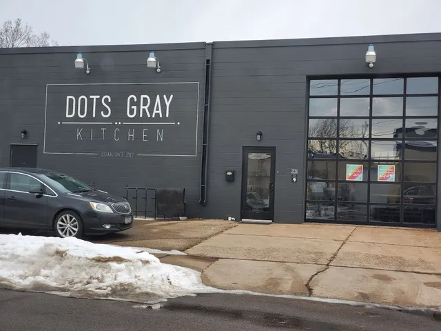 Dots Gray Kitchen
