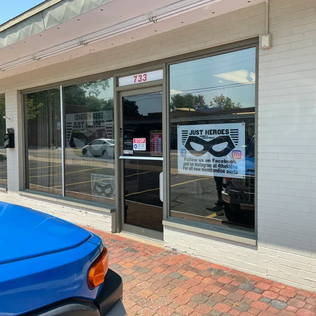 Just Heroes! Comics and Collectibles