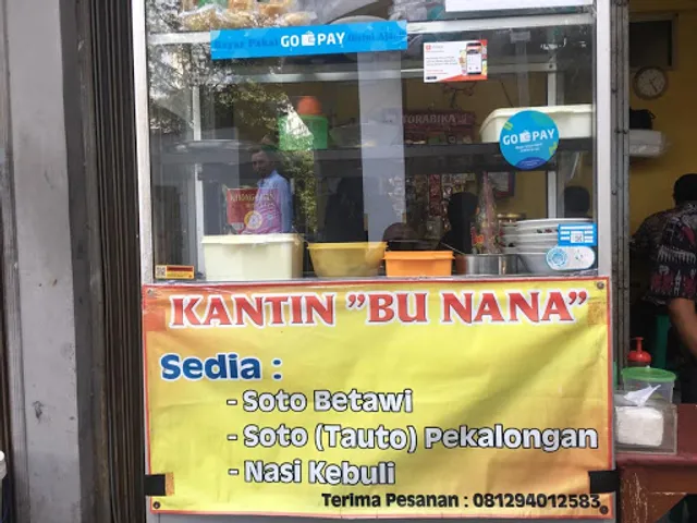 NASI KEBULI, SOTO BETAWI, SOTO TAUTO PEKALONGAN KANTIN BU NANA