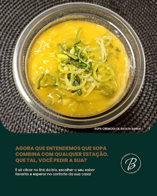 Blessed Cozinha Prime - Gourmet, Fitness, Vegano, Low Carb, Sopas e Proteínas - Refeições Personalizadas