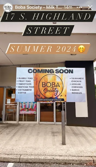 Boba Society Milk Tea & Snack Bar (Bubble Tea) -Highland