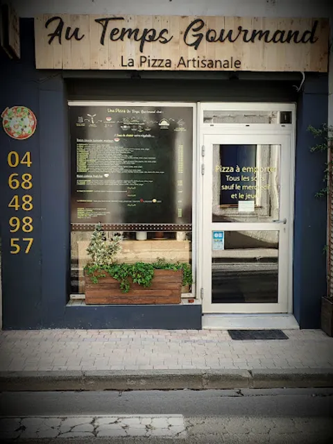 PIZZA AU TEMPS GOURMAND