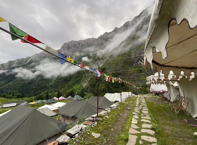 Ghangaria Camping Ground