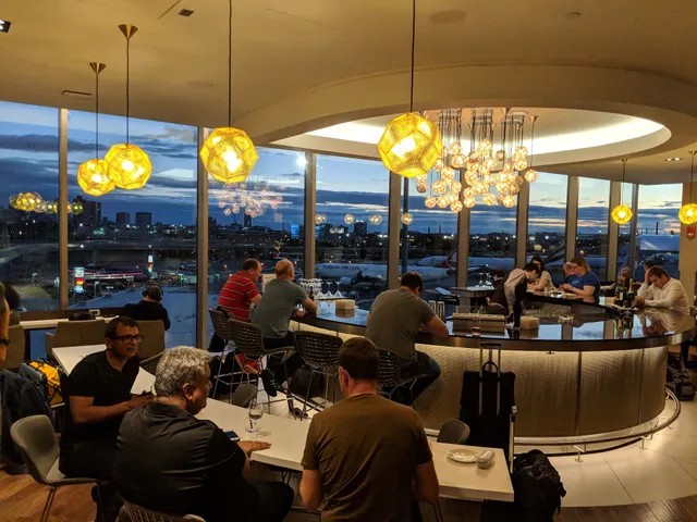 British Airways Lounge at Logan Airport