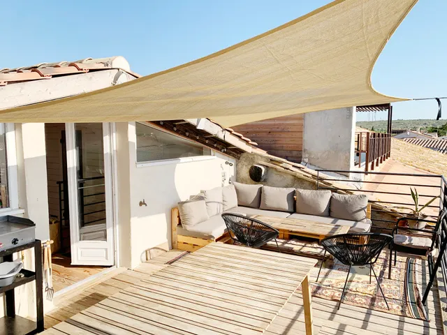 La Grande Traverse • Gîte d'exception • Terrasse vue mer