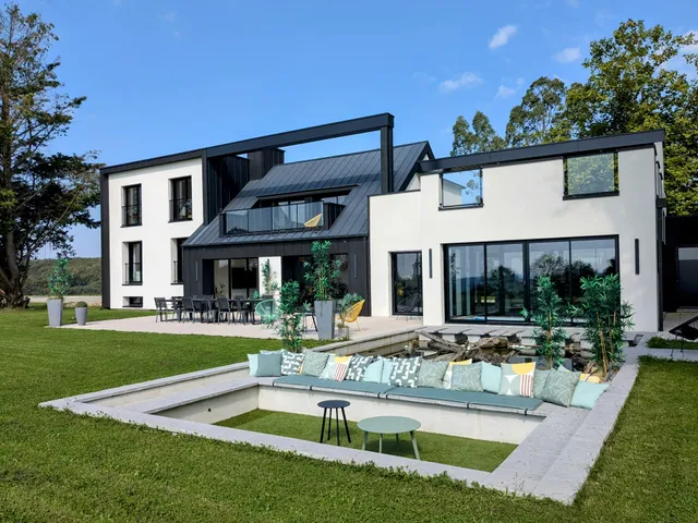 Villa Short Cravate - Grand Gîte 5 étoiles avec piscine intérieure proche Rennes - Bretagne