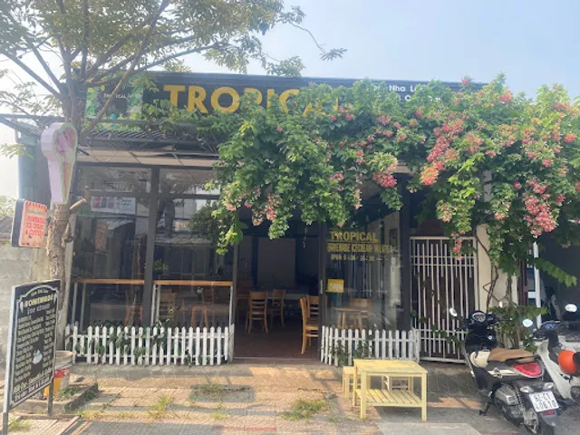 Tropical Homemade Ice cream Milk tea