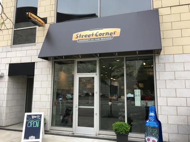 Street Corner Market At The Banks