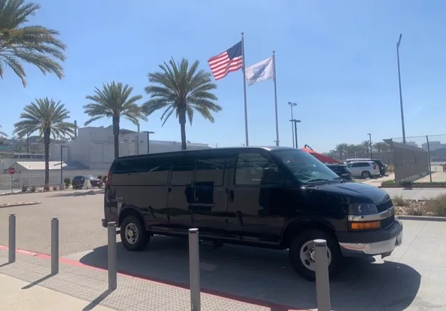 A BIGVAN San Diego Airport VAN Service, Airport - VANS -CBX - Tijuana Border - LAX Airport Shuttle-