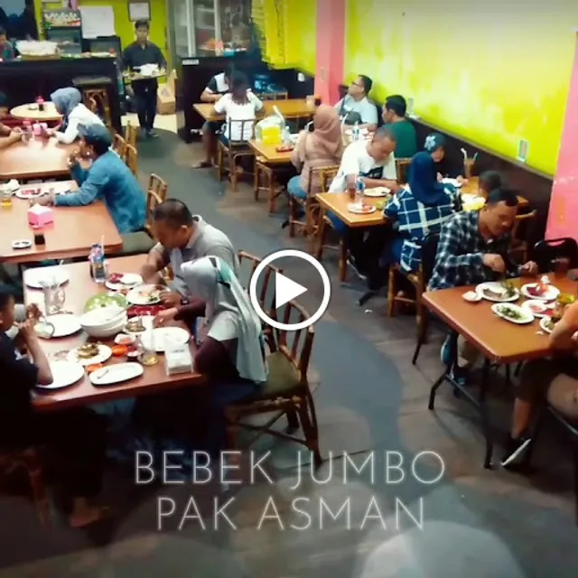 Bebek Goreng Jumbo Pak Asman