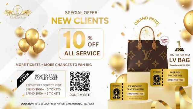 Fantasia Nail Bar at 1604 / best Nail Salon San Antonio