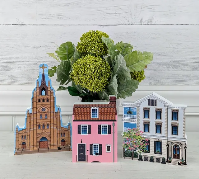 Cat's Meow Village | Wooden House Replicas