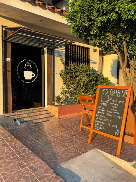 Cafeteria Coffee Cat