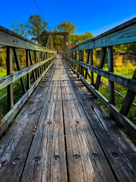 Iowa Falls Swinging Bridge