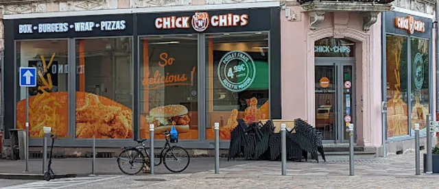 Chick'nchips "BOX - BURGERS - WRAPS - PIZZAS"