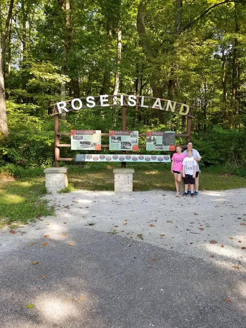 Rose Island access