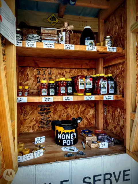 Two Guys and a Hive Local Honey Self Serve Honor Stand