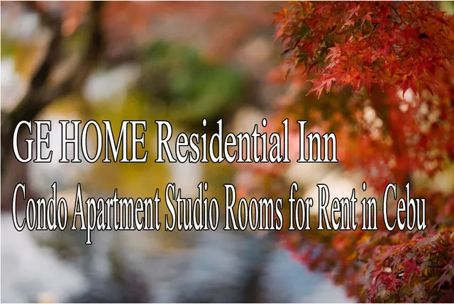 GE Home Residential Inn - Condo Apartment Studio Rooms for Rent in Cebu