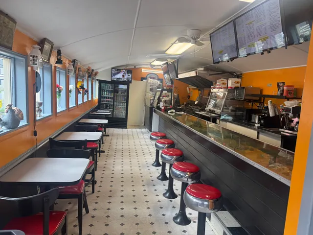 The trolley diner/Kennedys fried chicken