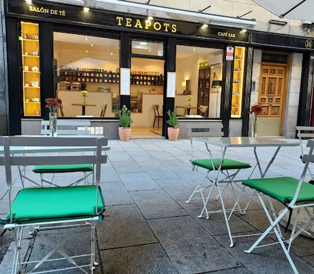Teapots Madrid tienda y salón de té